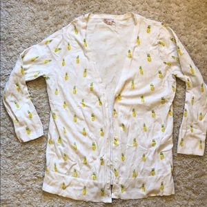 Pineapple cardigan